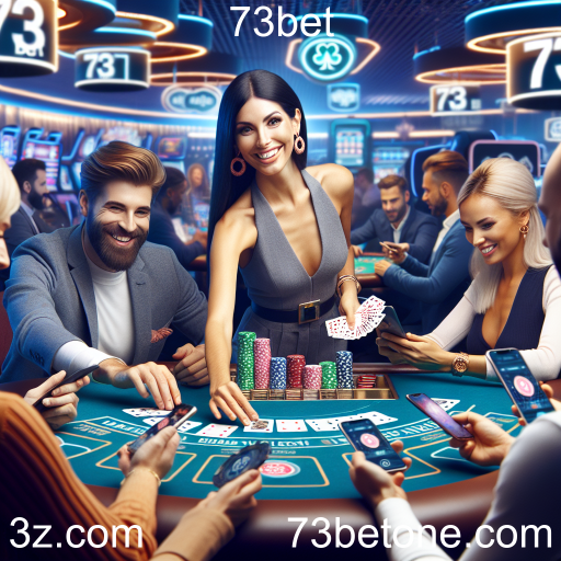 Experimente a Emoção do Cassino Ao Vivo no 73bet